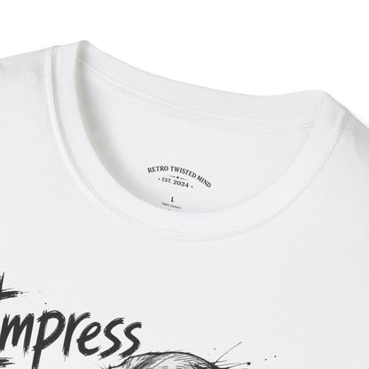 Dachshund Graphic Tee — "Impress Me. I'll Wait" Dog Lover T-Shirt