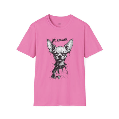 Chihuahua 'Wasaaaap' Graphic T-Shirt — Funny Dog Tee for Pet Lovers