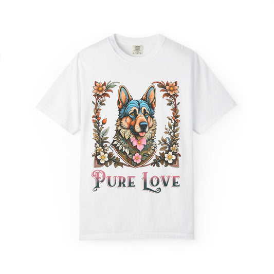 Pure Love Unisex T-Shirt - Dog Graphic Tee for Animal Lovers