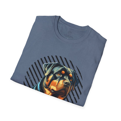 Pure Love Rottweiler Unisex Softstyle T-Shirt - Dog Lover Gift