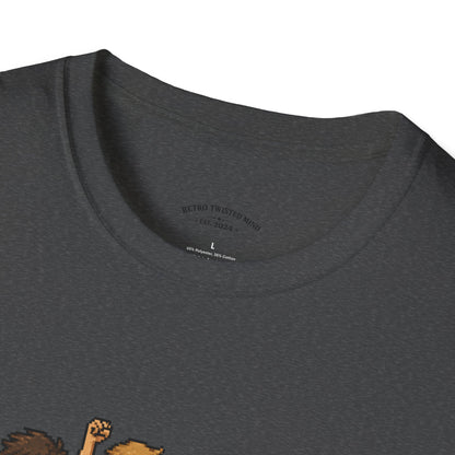 80s Level Up T-Shirt — 'Level 80s: Hardcore Mode' Retro Gaming Tee