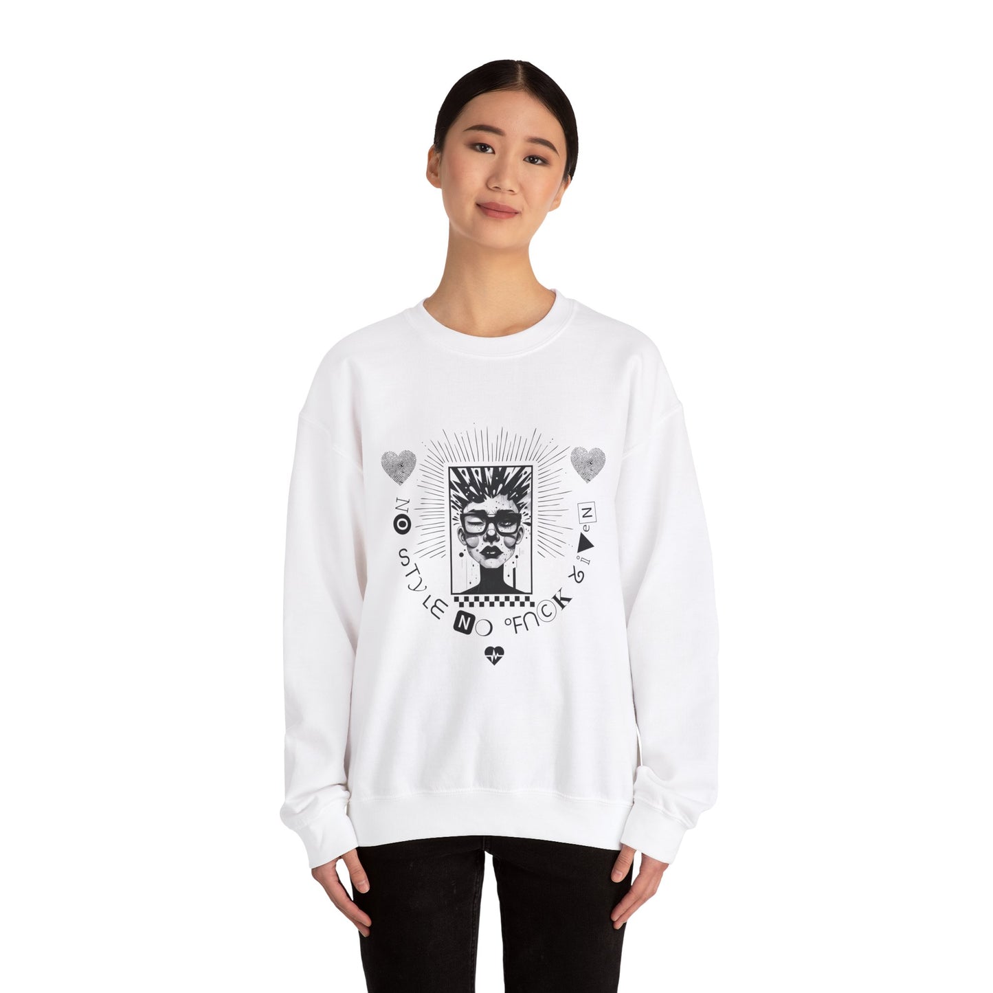 No Longer Afraid Unisex Crewneck Sweatshirt. twisted mind