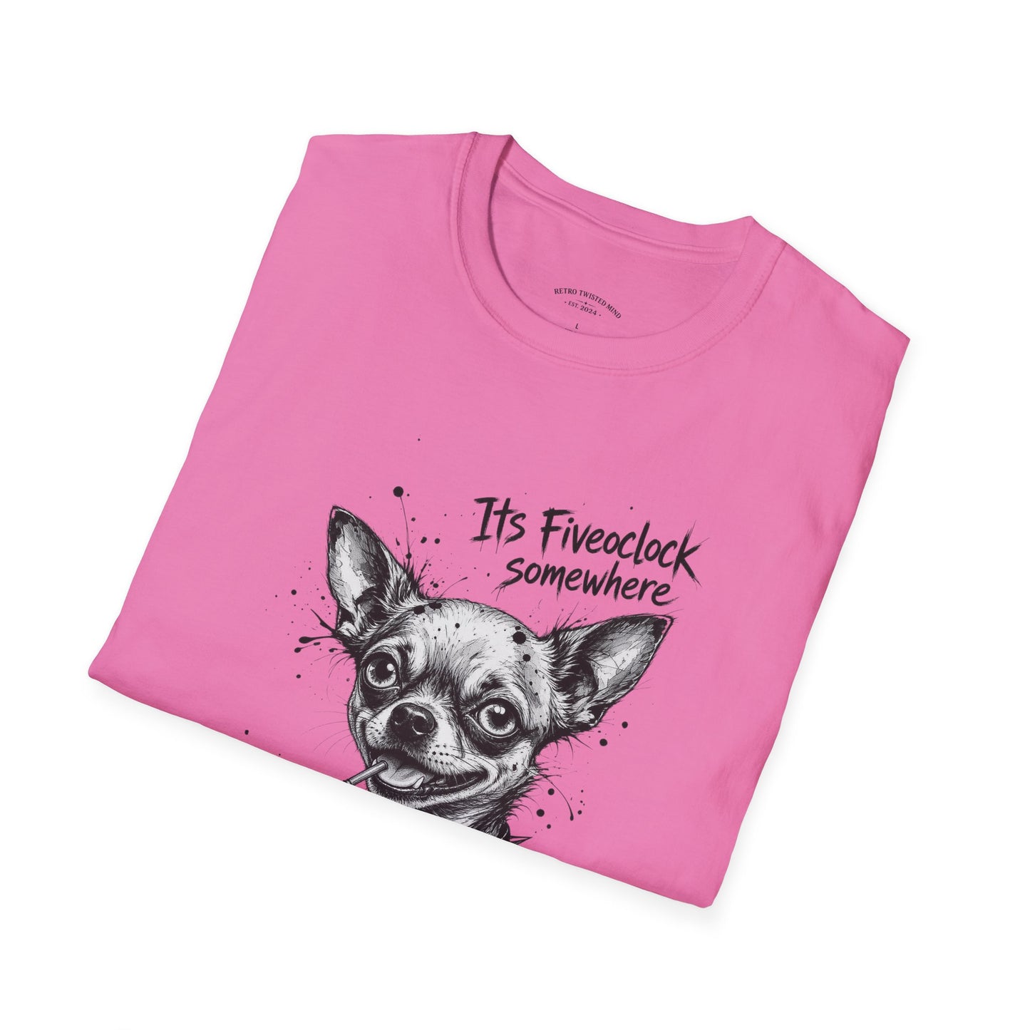 Chihuahua 'It's Five O'Clock Somewhere' T-Shirt
