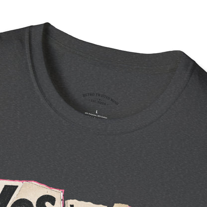 T-Shirt — "Yes We Share, So What?" Retro Collage Graphic Tee