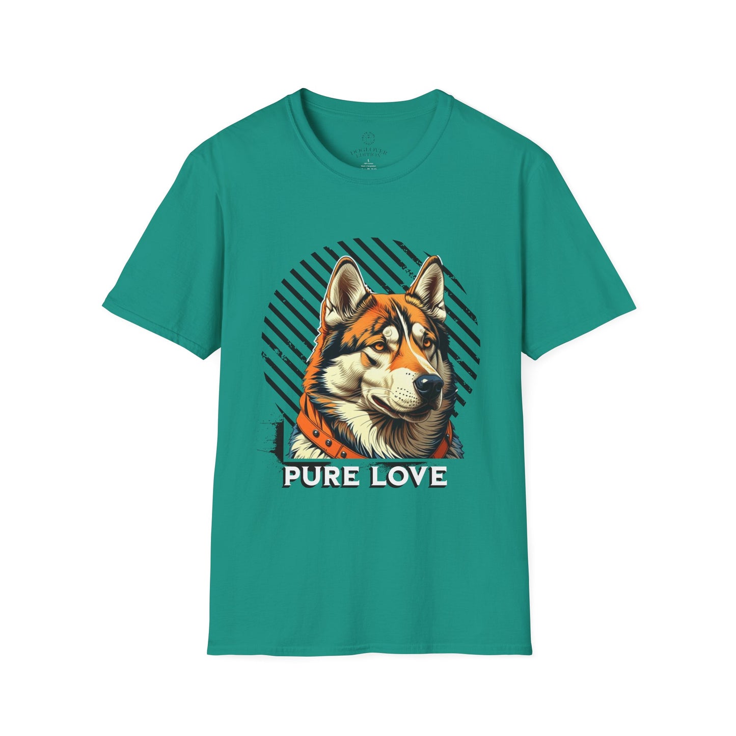 Pure Love Dog Unisex Softstyle T-Shirt - Perfect Gift for Dog Lovers