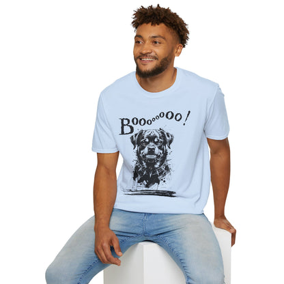 Rottweiler Boo! T-Shirt — Spooky Dog Halloween Tee