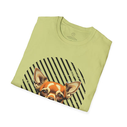 Dog Lover's Pure Love Unisex T-Shirt | Vibrant Orange Dog Design