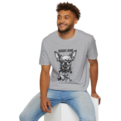 Chihuahua 'Nobody Home' Graphic T-Shirt