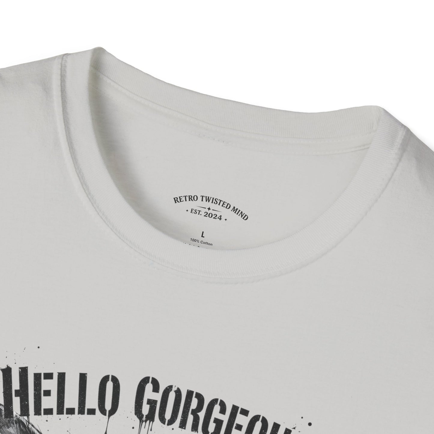 Chihuahua 'Hello Gorgeous' Tee - Cute Dog Graphic T-Shirt