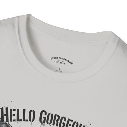 Chihuahua 'Hello Gorgeous' Tee - Cute Dog Graphic T-Shirt
