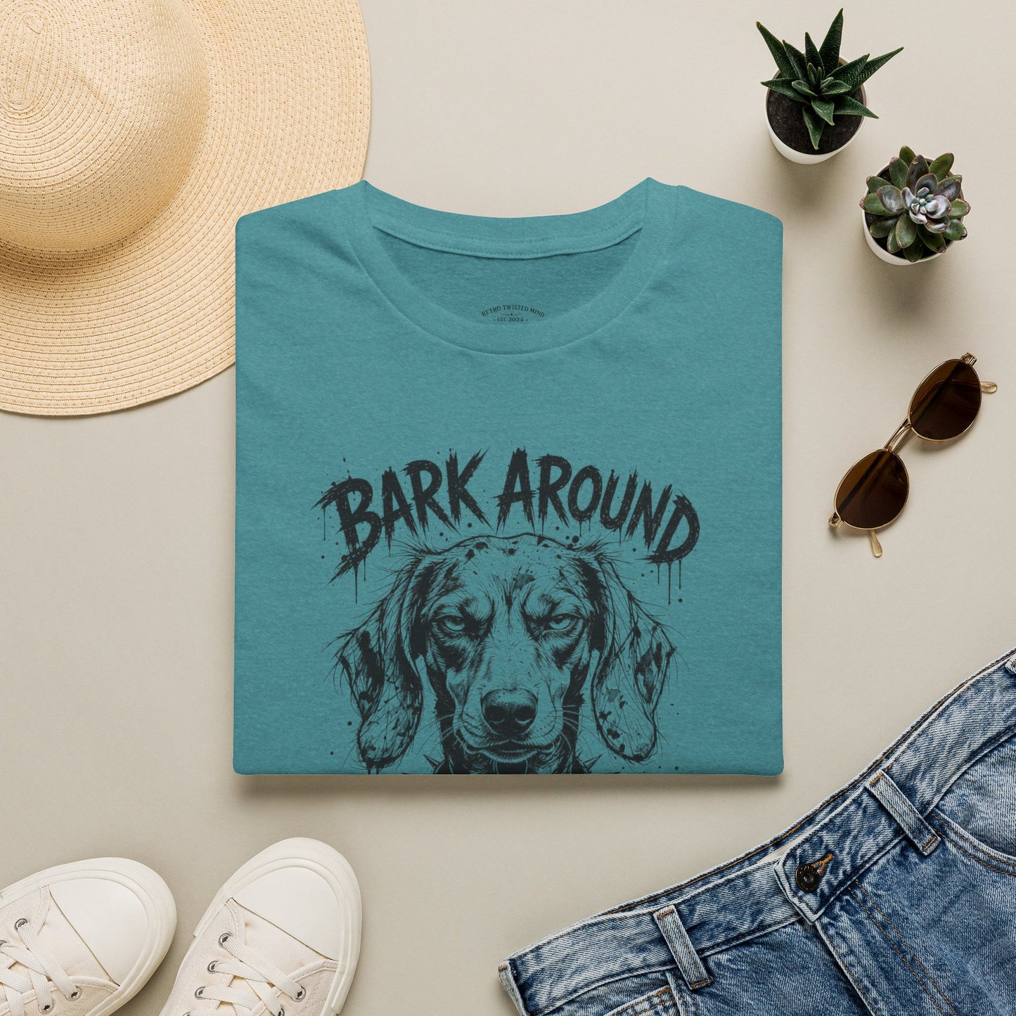 Bark Around and Find Out Dog T-Shirt