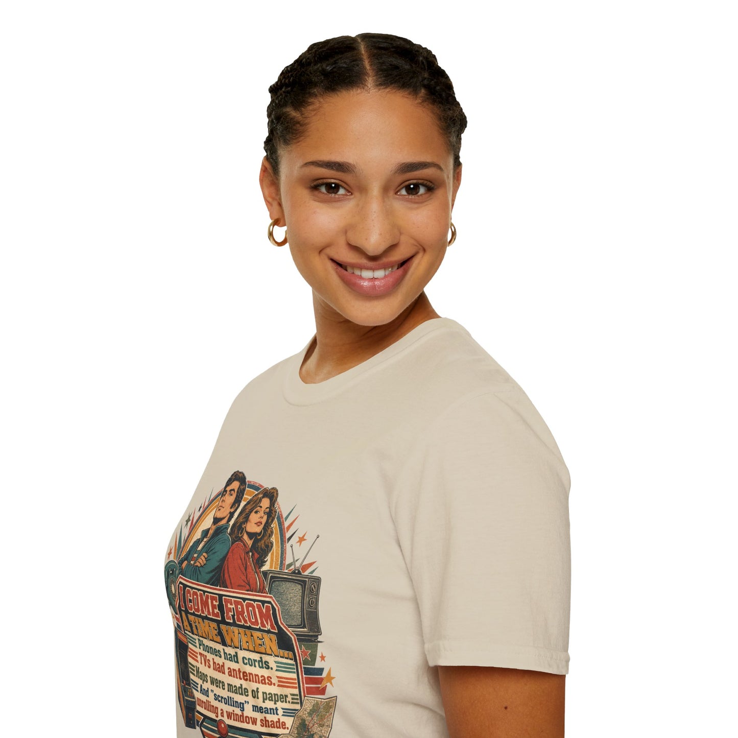 Vintage Road Trip T-Shirt — "I Come From A Time When" Retro Couple Graphic
