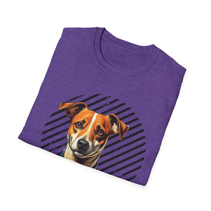 Pure Love Dog Unisex T-Shirt - Softstyle Cotton Tee for Animal Lovers