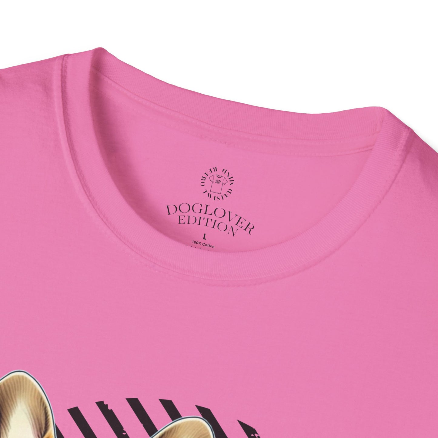 Pure Love French Bulldog Unisex Softstyle T-Shirt