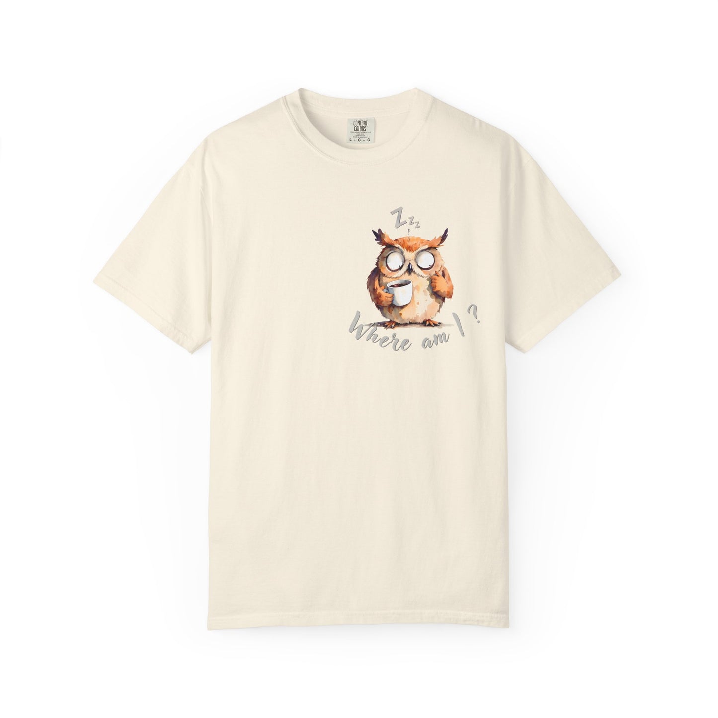 Where Am I? Owl Graphic T-Shirt