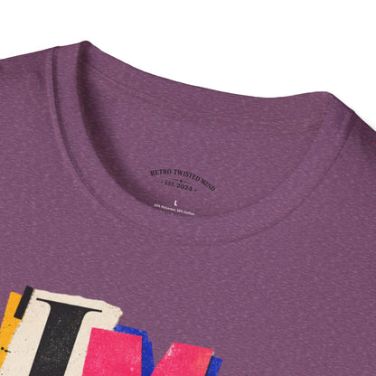 T-Shirt — "I'M FINE, THANK YOU" Retro Collage Graphic Tee