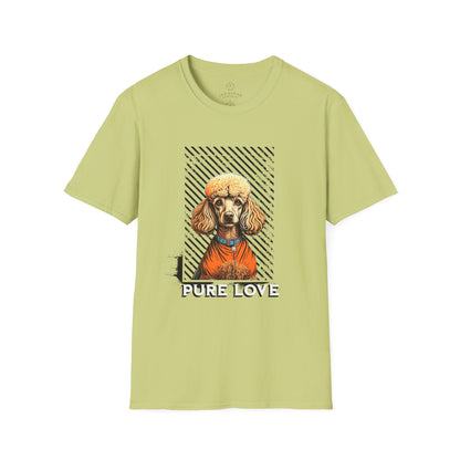 Pure Love Poodle Unisex Softstyle T-Shirt