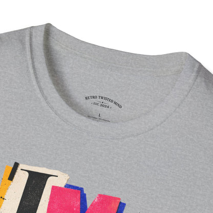 T-Shirt — "I'M FINE, THANK YOU" Retro Collage Graphic Tee