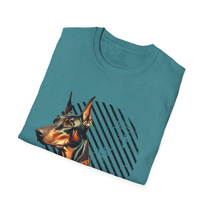 Pure Love Doberman Unisex Softstyle T-Shirt