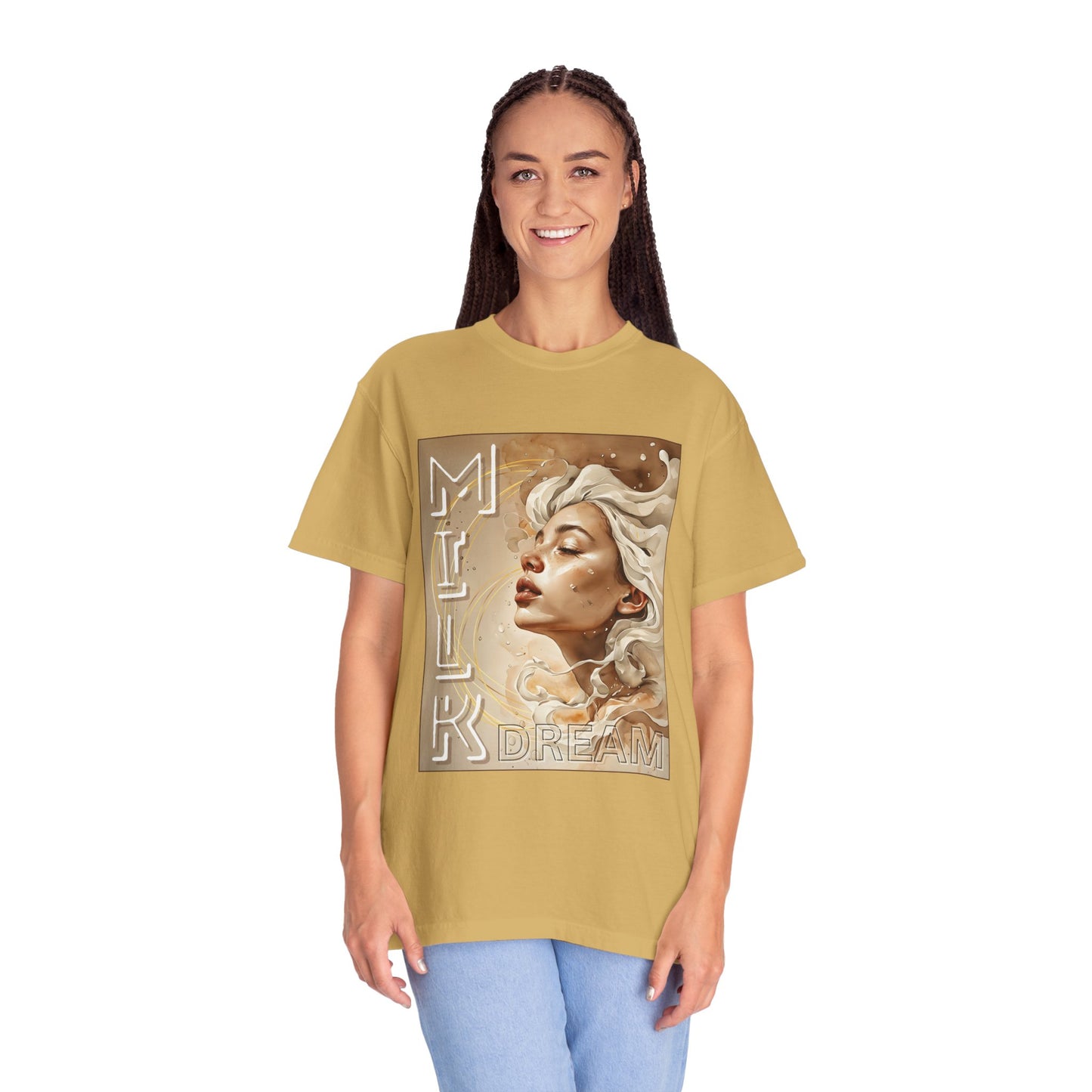 Dream Muse T-Shirt — Surreal Portrait Graphic Tee