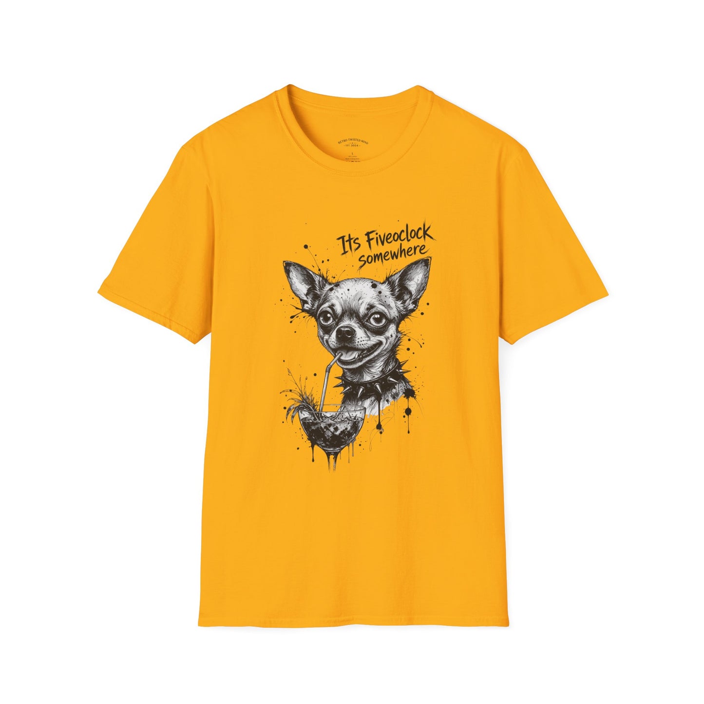 Chihuahua 'It's Five O'Clock Somewhere' T-Shirt