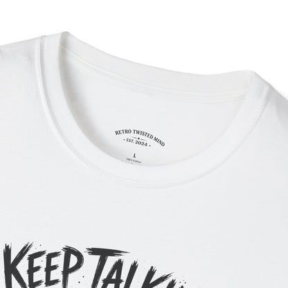 Keep Talking, I'm Judging Cat T-Shirt — Funny Grumpy Cat Graphic Tee