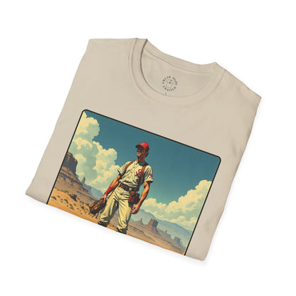 My Game My Rules Unisex Softstyle T-Shirt - Vintage Baseball Graphic Tee, sport, baseball