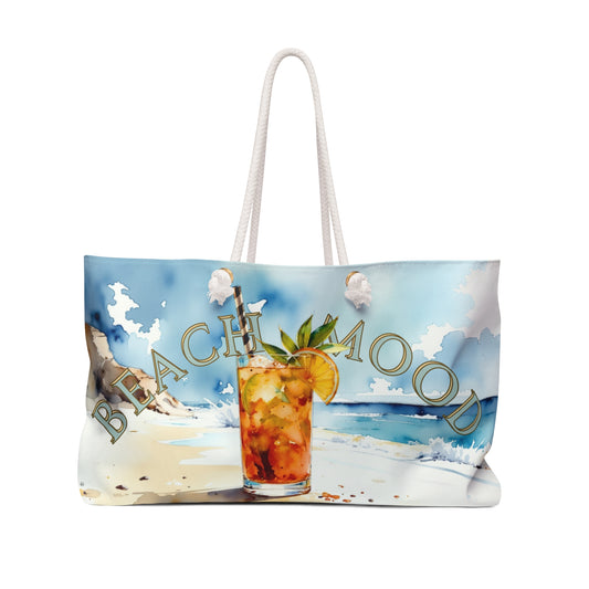 Beach Mood Weekender Bag - Perfect for Summer Getaways & Relaxation, beach, beachbag