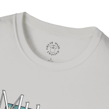 Retro Dinosaur Basketball T-Shirt - Fun Graphic Tee for Sport Enthusiasts, armadillo