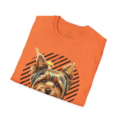 Pure Love Yorkie Unisex Softstyle T-Shirt - Perfect Gift for Dog Lovers