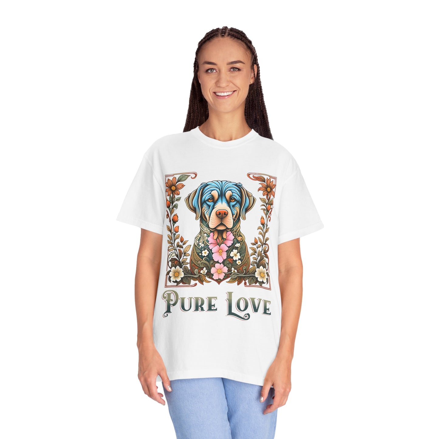 Pure Love Dog Graphic Unisex T-Shirt