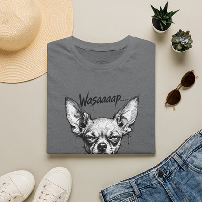 Chihuahua 'Wasaaaap' Graphic T-Shirt — Funny Dog Tee for Pet Lovers