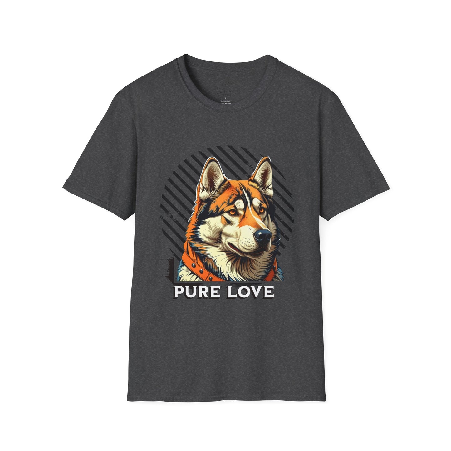 Pure Love Dog Unisex Softstyle T-Shirt - Perfect Gift for Dog Lovers