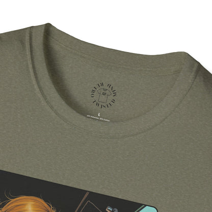 In My Element Graphic T-Shirt | Unisex Softstyle Tee,woman driving