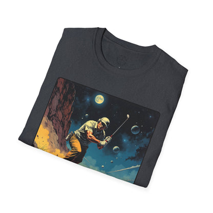 My Game, My Rules Unisex Softstyle T-Shirt - Retro Space Design, golf ,sport