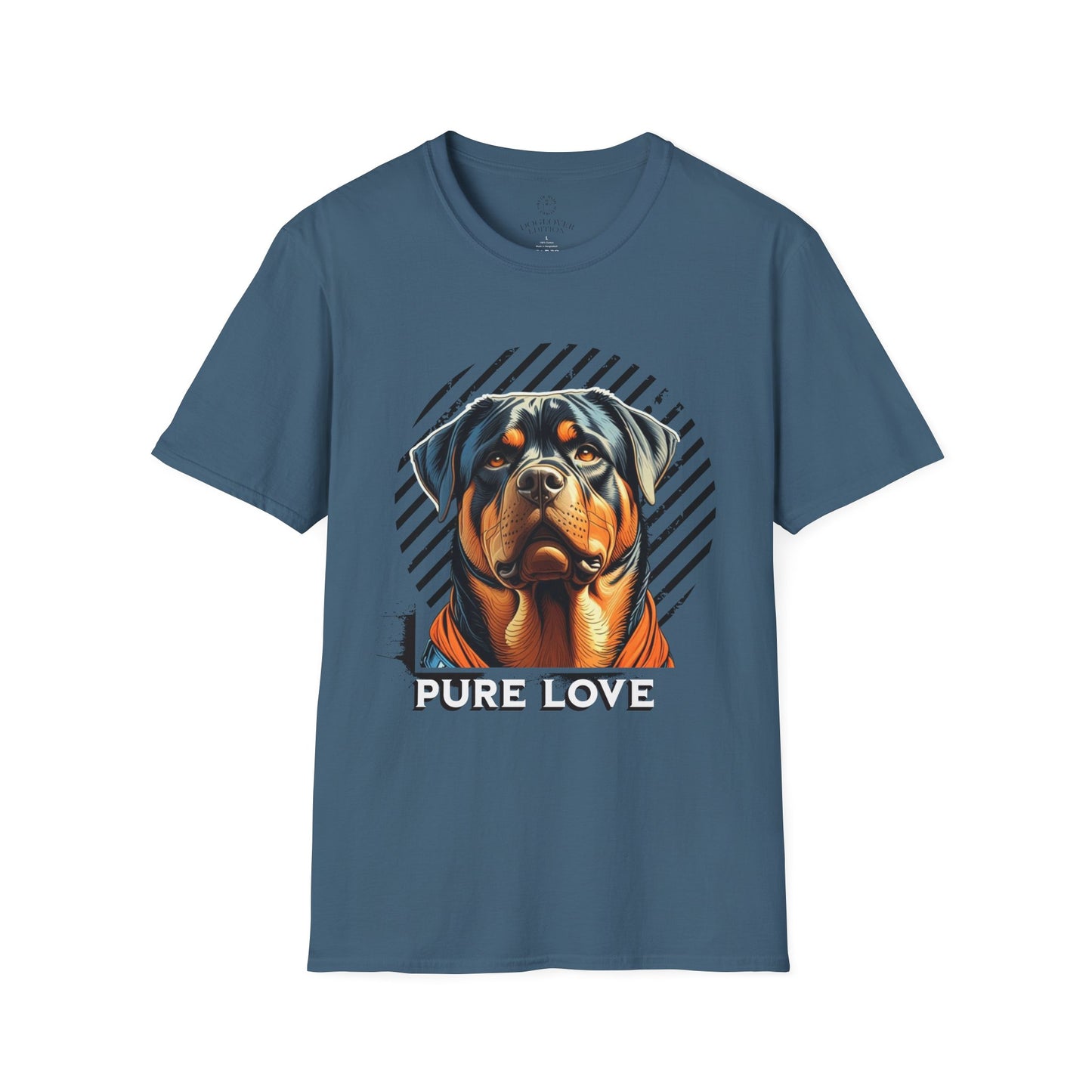 Pure Love Rottweiler Unisex Softstyle T-Shirt