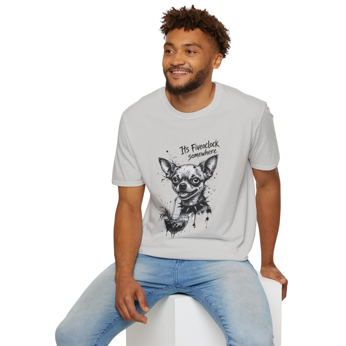 Chihuahua 'It's Five O'Clock Somewhere' T-Shirt