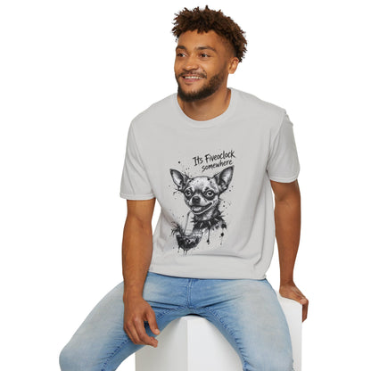 Chihuahua 'It's Five O'Clock Somewhere' T-Shirt