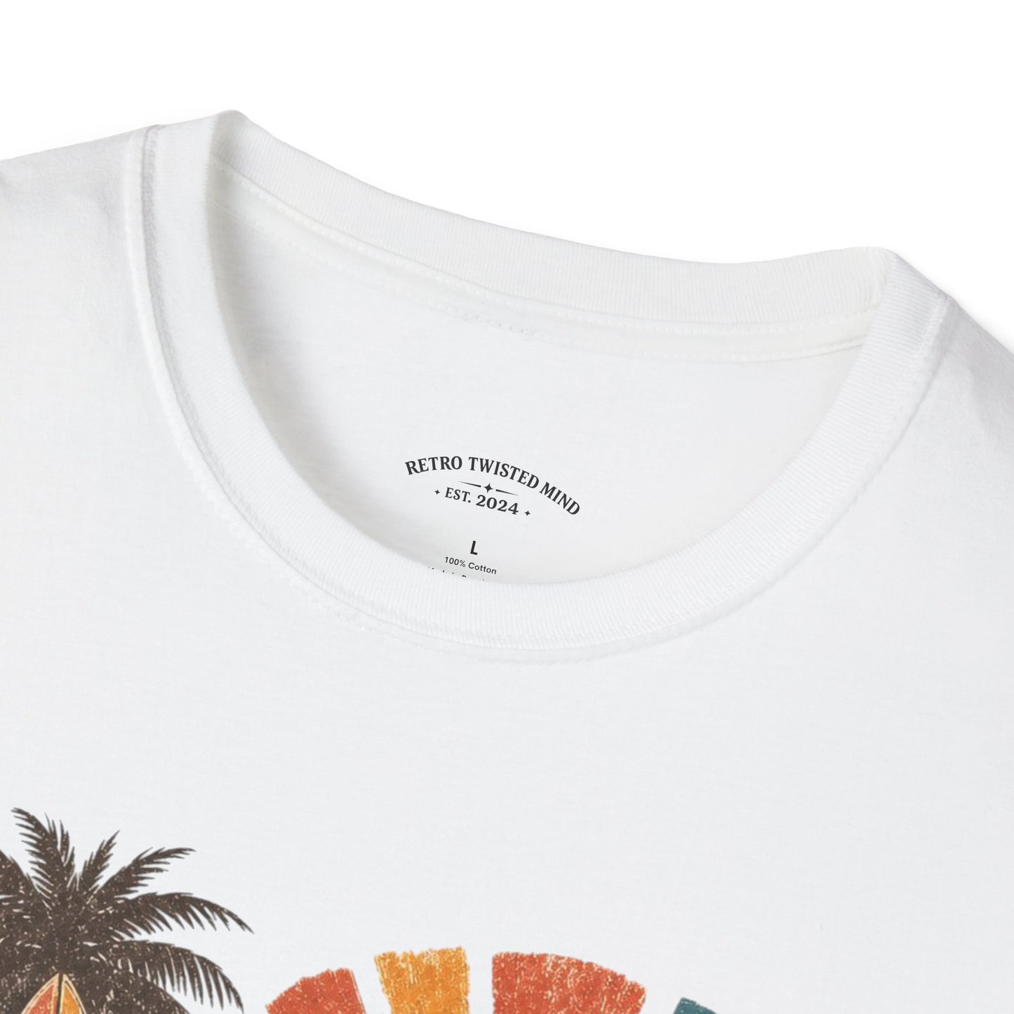 Retro Surf Sunset T-Shirt
