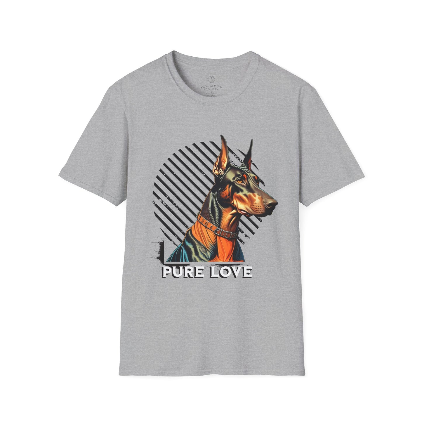 Pure Love Doberman T-Shirt - Perfect for Dog Lovers