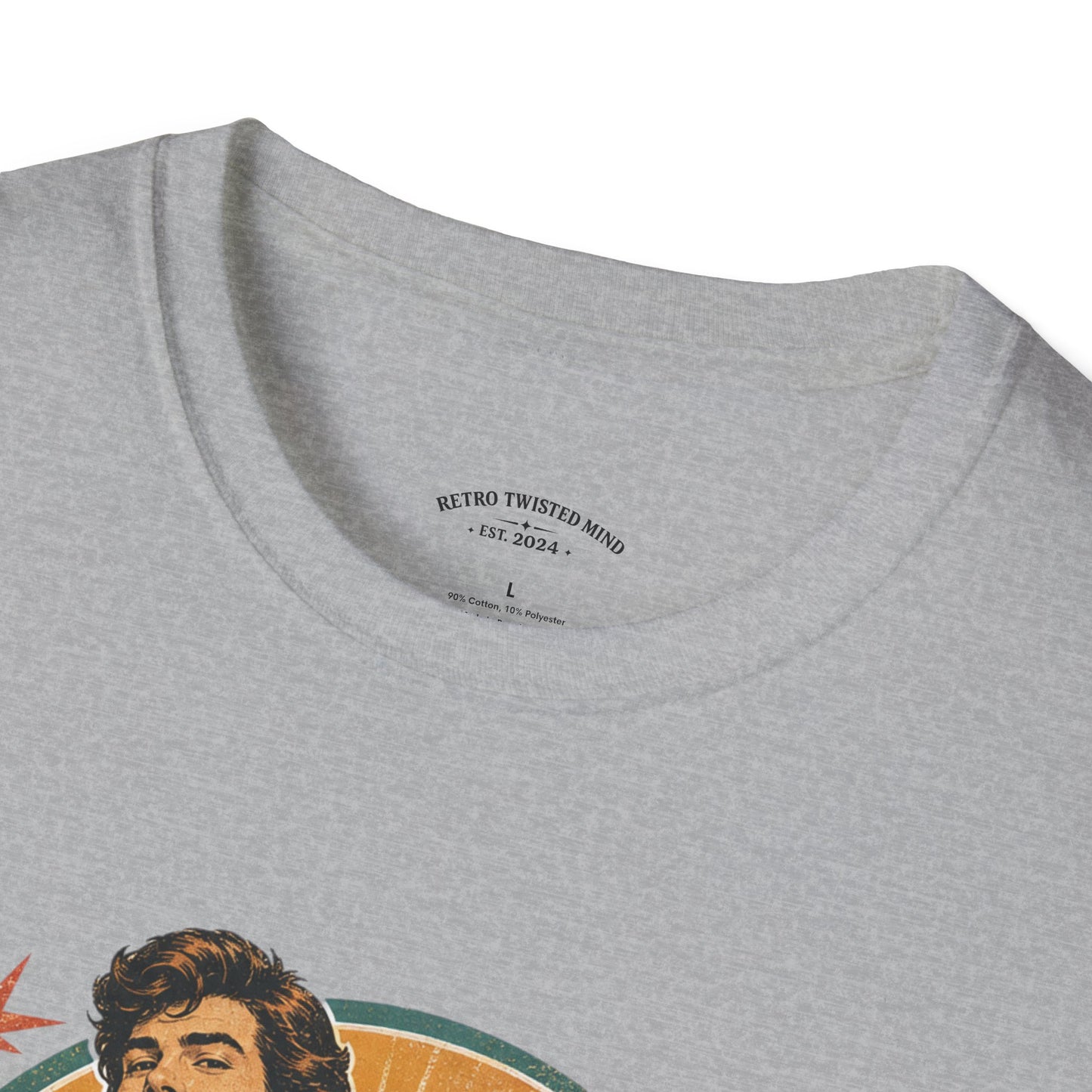 T-Shirt — Retro 'Old School' Arcade Couple Vintage Gamer Tee