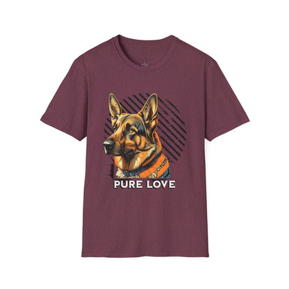 Pure Love Dog Graphic Unisex T-Shirt
