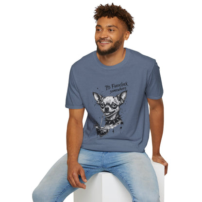 Chihuahua 'It's Five O'Clock Somewhere' T-Shirt
