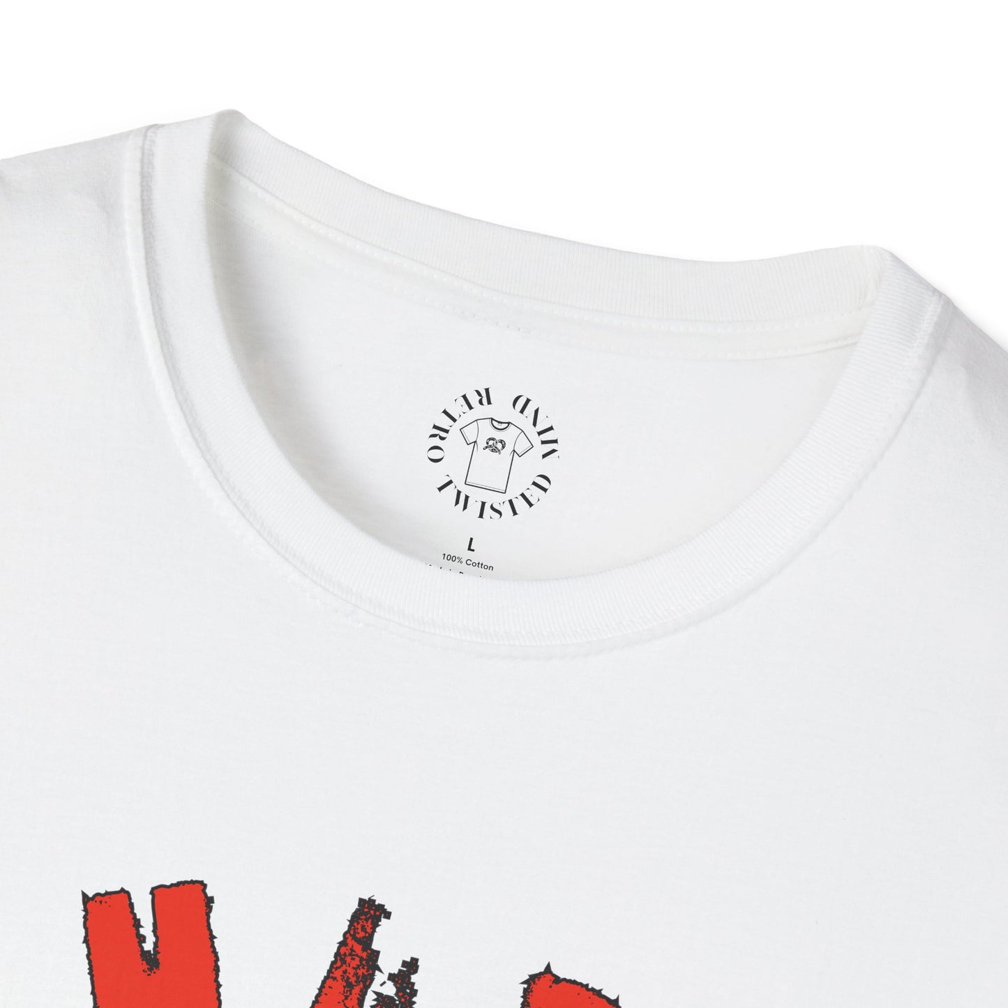 Whimsical Cow Graphic Unisex Softstyle T-Shirt - 'What bull Shhh...'