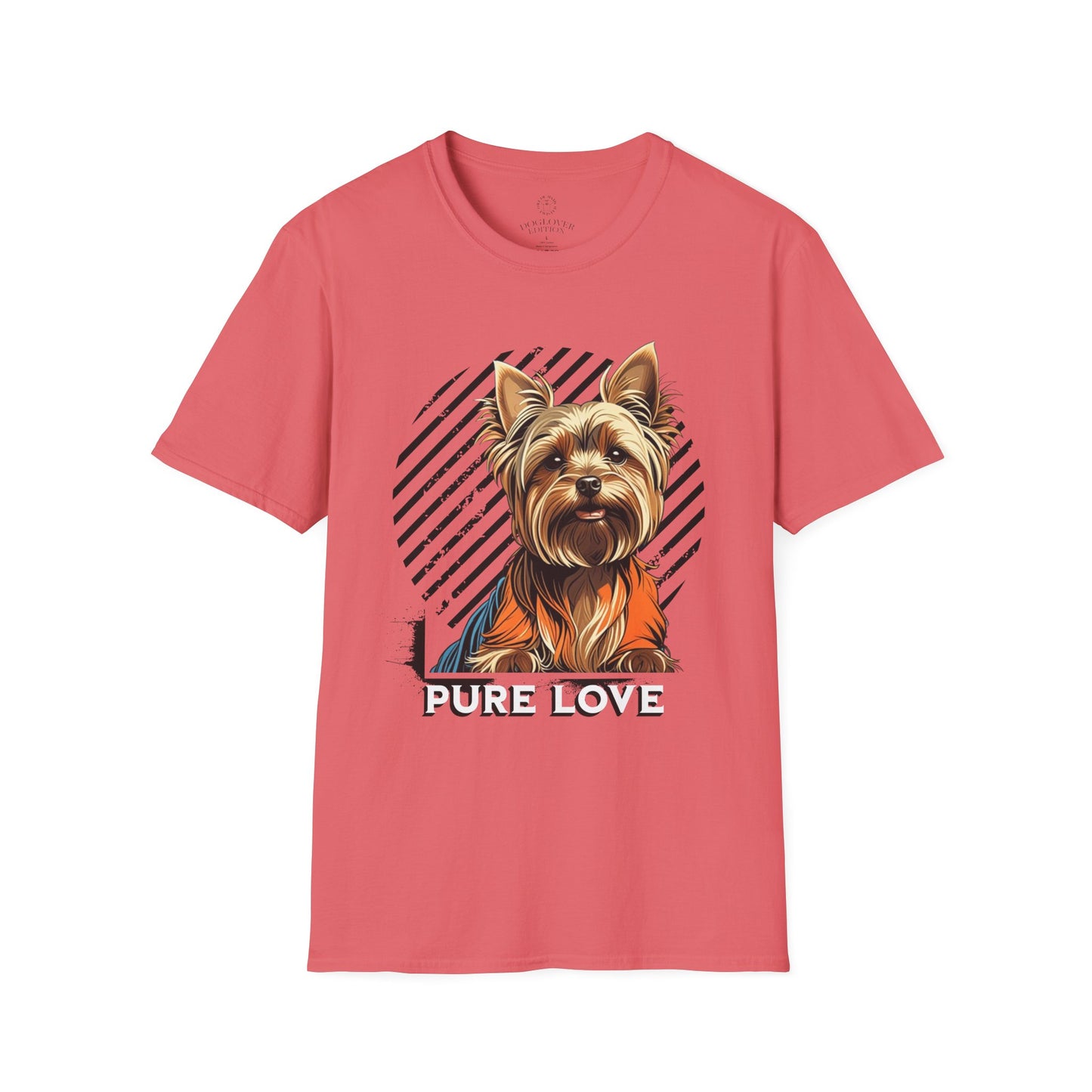 Pure Love Yorkie Unisex Softstyle T-Shirt