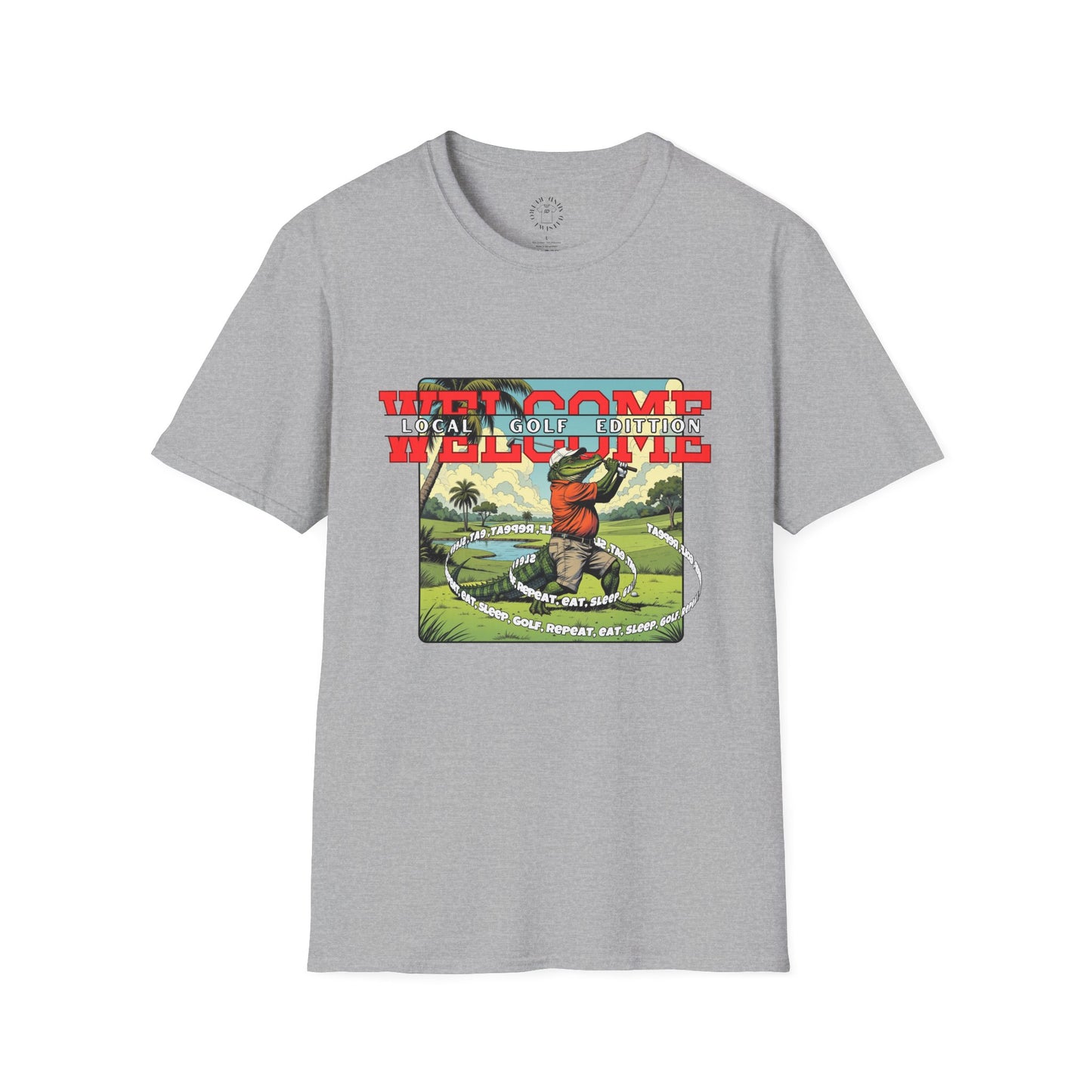 Welcome Local Golf Edition Unisex Softstyle T-Shirt,golf,sport,gator,florida