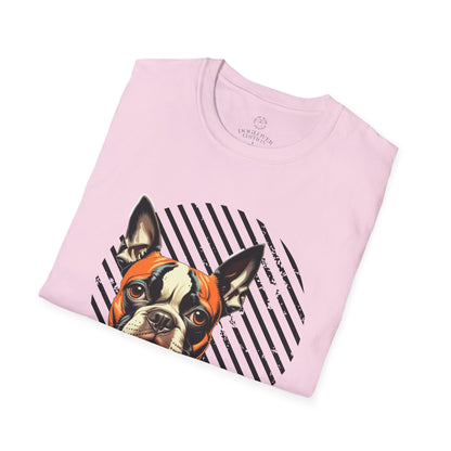 Pure Love French Bulldog T-Shirt | Unisex Softstyle Tee for Dog Lovers