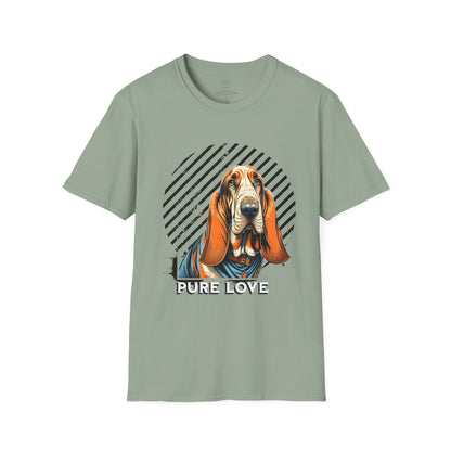 Pure Love Basset Hound Unisex T-Shirt