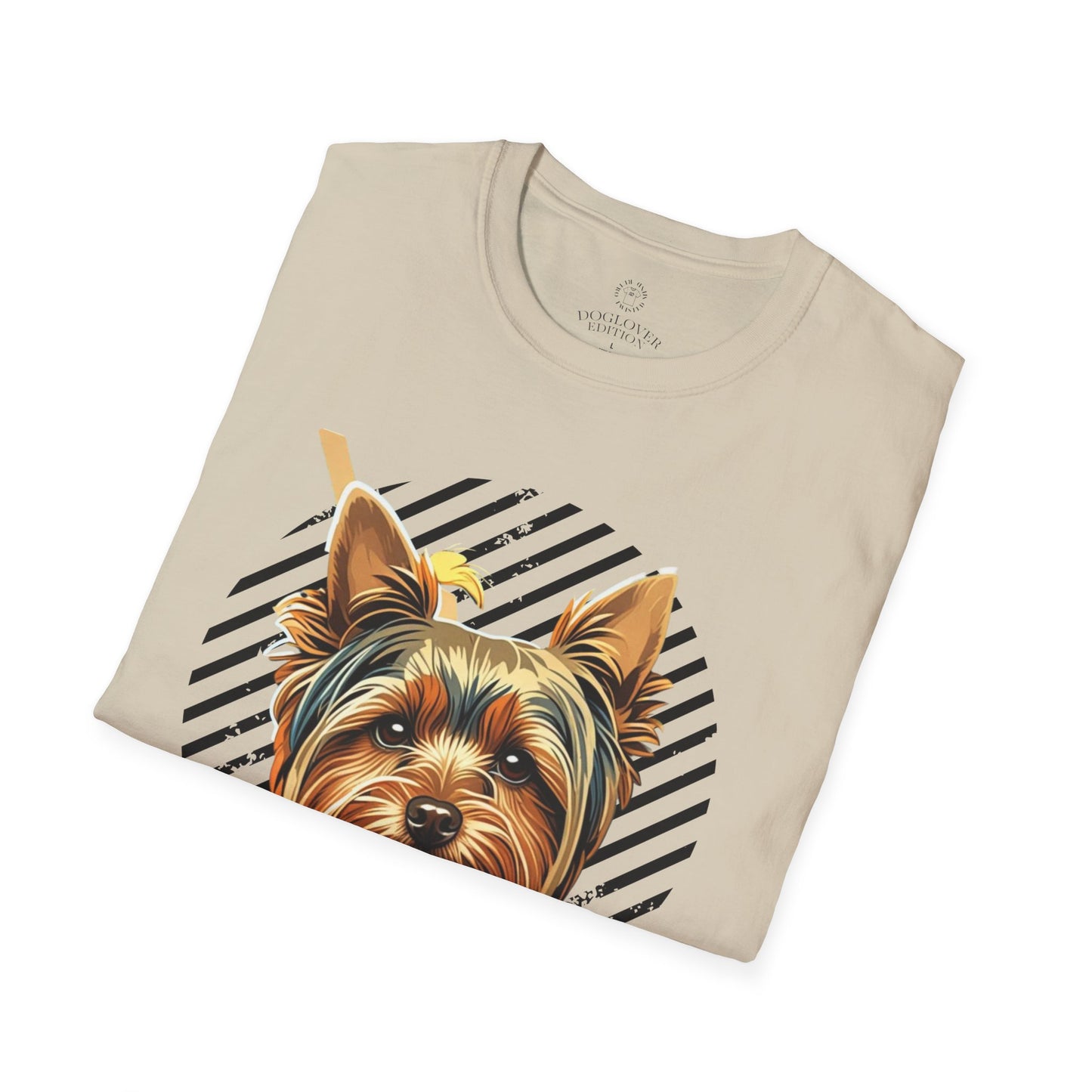 Pure Love Yorkie Unisex Softstyle T-Shirt - Perfect Gift for Dog Lovers