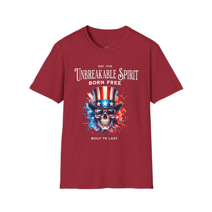 Patriotic Skull T-Shirt | Unisex Independence Day Tee